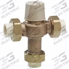 WATTS Thermostatic Mixing Valve: 1/2 in Inlet Connection Size, 1/2 in Outlet Connection Size (MPN 0006269). Key specifications — Brand: WATTS.