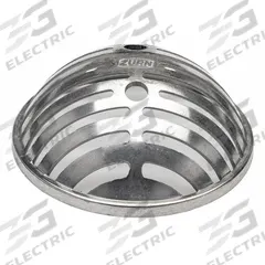 ZURN Dome Strainer: Aluminum, 6 7/8 in Overall Dia, 2 7/8 in Overall Ht, Unfinished, Drop-In (MPN P1900-semi-dome-alum). Key specifications — Brand: ZURN; Finish: Unfinished; Color: Silver; Material: Aluminum; Connection Type: Drop-In; Grate Surface Style: Slotted; Product Type: Dome Strainer.