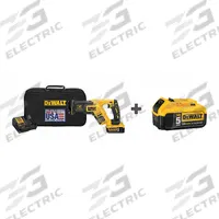 DEWALT Reciprocating Saw Kit: 1 1/8 in Stroke Lg, 2,900 Max. Strokes per Minute, Straight, Brushless (MPN DCS367P1/ DCB205). Key specifications — attr1170520: Brushless.