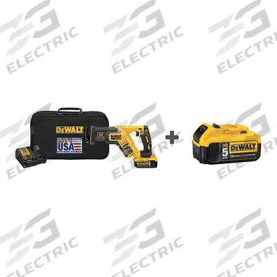 DEWALT Reciprocating Saw Kit: 1 1/8 in Stroke Lg, 2,900 Max. Strokes per Minute - DEWALT Cordless Reciprocating Saws