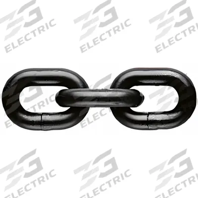 PEWAG Chain: 3/8 in Trade Size, 80 Chain Grade, Alloy Steel, 7,100 lb Working Load Limit - Grade-80 Lifting Chains