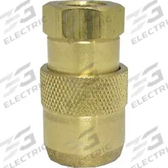 HALTEC Large Bore Screw-on Chuck Short: Heavy-Duty Tire Chucks, Straight Lock-On, Single Head, FNPT (MPN CH-425). Key specifications — Material: Brass; Thread Standard: FNPT; Thread Size: 1/4 in; Application: Aviation Inflation; Color: Gold; Brand: HALTEC.