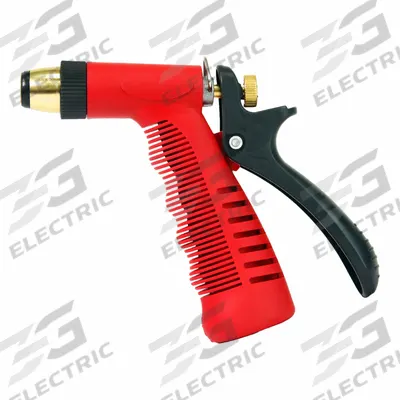 APPROVED VENDOR Adjustable Hose Nozzle: Adj Stream, Rear Trigger, 100°F Max Temp, Pistol Grip - Pistol-Grip Nozzles