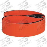 NORTON Sanding Belt: 1 in W x 24 in L, Ceramic, 120 Grit, Y Wt Polyester Backing, Blaze R980P (MPN 66261085067). Key specifications — Brand: NORTON; Series: Blaze R980P.