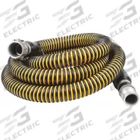 Water Suction Hose: 3 in Hose Inside Dia., 12 psi, Black/Yellow, 3 in x 3 in Fitting Size (MPN 45DV22). Key specifications — Temp. Range: -40° to 140°F; Hose Color: Yellow; Brand: APPROVED VENDOR.