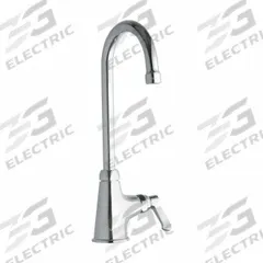 ELKAY Handle-Operated Faucet: Elkay®, Brass, Centerset, Deck, 1 Mounting Holes, 1.5 gpm Flow Rate (MPN LK535GN05L2). Key specifications — Series: Elkay®; Brand: ELKAY.