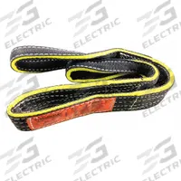 STREN-FLEX Web Sling: Type 6, Nylon, 2 Plies, 12 ft Sling Lg, 15 in Eye Lg, 4 in Sling Wd (MPN RE2-904-12). Key specifications — attr993493: Type 6; attr993467: STREN-FLEX; attr993470: Black; attr993497: Fully Sewn; attr1026809: Wear-Resistant Tag.