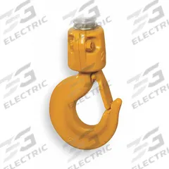 HARRINGTON Bottom Hook Assembly: Electric Chain Hoists, 1,000 lb Compatible Load Capacity, ER2/NER2 (MPN ER2CS1011). Key specifications — Compatible Hoist Type: Electric Chain Hoists; Product Type: Bottom Hook Assembly; Compatible Series: ER2; Manufacturer Part Number: ER2CS1011; Included Components: Safety Latch.