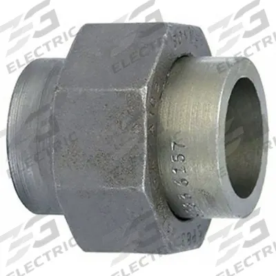 ANVIL Metal Pipe Straight: Union, Steel, 3/4 in x 3/4 in, Female Socket x Female Socket - Socket-Weld Extreme-Pressure Pipe Fittings