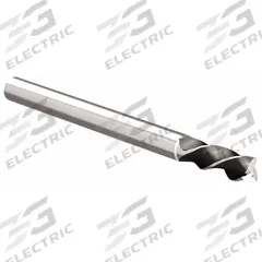 WIDIA HANITA Corner Radius End Mill: Carbide, 3 Flute, 4 mm Mill Dia, 8 mm LOC, 0.2 mm Rad (MPN 3AN9M04001RAT UNCOATED)