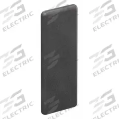 End Cap: 30 Series, Metric, 60 mm x 4 mm x 30 mm, Black, ABS, Dust Cover, Matte, Double, 2 PK (MPN 12302-2). Key specifications — Finish: Matte; Product Type: End Cap; Material: ABS; Includes Fasteners: No; Manufacturer Part Number: 12302-2; Cover Type: Dust Cover; Brand: 80/20; System of Measurement: Metric.