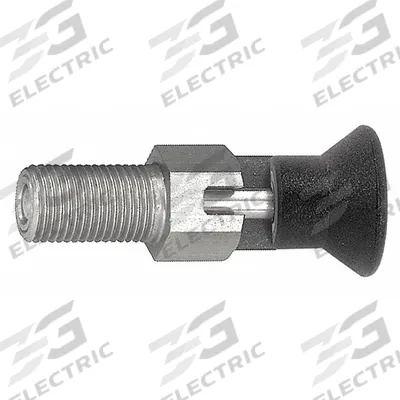 KIPP Indexing Plunger: Locking, 18-8 SS Body w/ 400 SS Plunger - Locking Pull-Knob Indexing Plungers