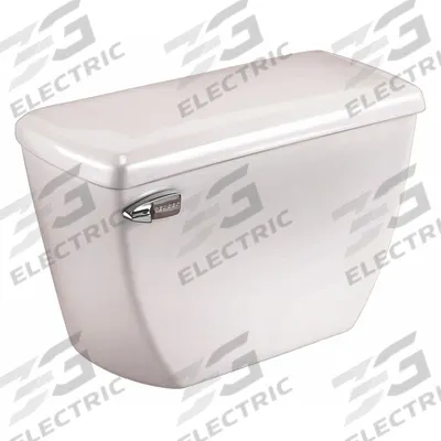 GERBER Toilet Tank: Ultra Flush, Not ADA Compliant, Left Hand Trip Lever - Pressure-Assist Toilet Tanks