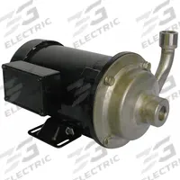 DAYTON Centrifugal Pump: 316 Stainless Steel, 1/2 hp Horsepower (Max), Three Phase, 208-230/460V AC (MPN 5WXT1). Key specifications — Impeller Material: 316 Stainless Steel; Brand: DAYTON; Motor Enclosure: Totally Enclosed Fan Cooled.