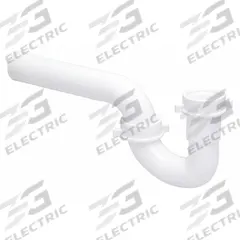 APPROVED VENDOR Trap: Plastic, White, 1 1/2 in Nominal Pipe Size, 10 in Overall Lg, Slip, Slip (MPN 35375). Key specifications — Includes: Reducing Washer; Brand: APPROVED VENDOR; Material: Plastic.