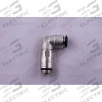 AIGNEP USA Push-Fit Elbow Fitting: 4 mm OD x 1/4 in Pipe Size, Push-to-Connect x Universal Thread (MPN 50120N-4-1/4). Key specifications — Brand: AIGNEP USA; Thread Size A: 1/4".