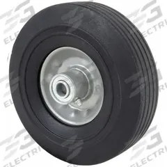 APPROVED VENDOR Solid Wheel: 8 in Wheel Dia., 2 13/32 in Wheel Wd, Rubber, 400 lb Load Capacity, Std (MPN 1NWZ5). Key specifications — Brand: APPROVED VENDOR; Tire Sidewall Number: 8x2.5.