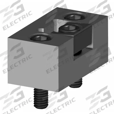 MITEE-BITE PRODUCTS INC Compact Modular Pitbull Clamp: Steel, Knife Face - Compact Modular Low-Profile Fixture Clamps