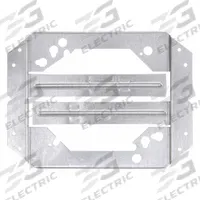 NVENT CADDY Box Mounting Hanger: Steel, Silver (MPN MEB1). Key specifications — Brand: NVENT CADDY; Accessory Type: Electrical Box Bracket; Color: Silver; Material: Steel.