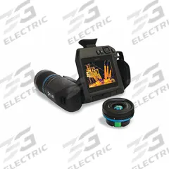 FLIR Gas Imaging Camera: 25° x 19°, SD Card/USB/Wireless, 640 x 480, Digital Display/Sound (MPN FLIR GF77-HR). Key specifications — Focus Method: Auto; Manufacturer Part Number: FLIR GF77-HR; Brand: FLIR; Field of View: 25° x 19°; Intrinsic Safety: Not Specified Intrinsically Safe; Lens Angles Included: 25°; Features_Broad: On-Camera Measurement Tools; Lens Types_ Broad: High-Range Lens.