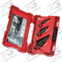 MILWAUKEE Step Drill Bit Set: 3 Pc, 4 mm to 35 mm, Black Oxide HSS (MPN 48-89-9399). Key specifications — attr1239053: Not Impact Rated.