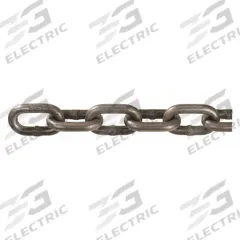 PEERLESS Straight Chain: 1/4 in Chain Trade Size, 43 Chain Grade, Carbon Steel, Straight, Plain (MPN 5431215). Key specifications — Brand: PEERLESS.