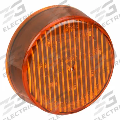 MAXXIMA Clearance Marker Light: Clearance Light, LED, Round, Surface Mount, Amber - Clearance Lights