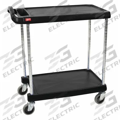 INSTOCK Laboratory Utility Cart: 40 1/4 in Overall Lg, 27 3/4 in Overall Wd, 36 7/8 in Overall Ht - Lab Carts