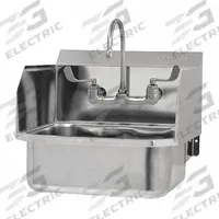 SANI-LAV Sink: 1 Stations, 7 in Bowl Dp, 17 in Bowl Lg, 14 in Bowl Wd, Faucet Included, 18 ga (MPN 507FL-0.5). Key specifications — Includes Side Splash: Side Splash Included; Series: Stainless Steel Hand Wash Sink; Brand: SANI-LAV.