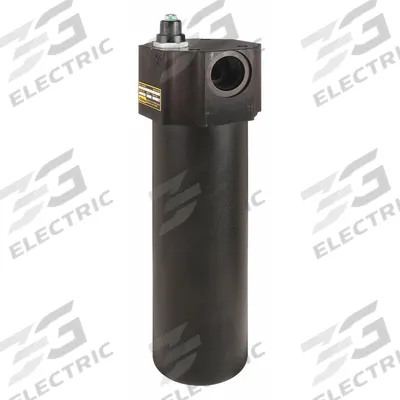 Parker Hydraulic Pressure Filter: Double Lg, 50 gpm Nominal Flow - Pressure Filter Assemblies for Hydraulic Pressure Lines