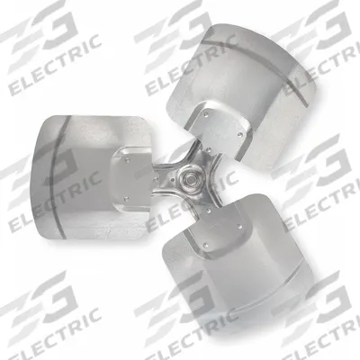 REVCOR Replacement Propeller: 14 in Propeller Dia., 23° Pitch, 3 Blades - HVAC and Refrigeration