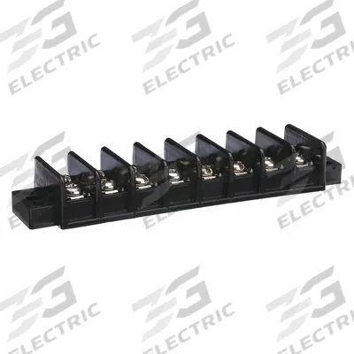 APPROVED VENDOR Barrier Terminal Strip: 8 Poles, 22 AWG – 10 AWG For Wire Sizes - Surface Mount Barrier Strips