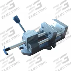 DAYTON Machine Vise: 6 in Jaw Face Wd, 6 5/8 in Max Jaw Opening, 1 7/8 in Throat Dp, Smooth Face (MPN 6Z845). Key specifications — Brand: DAYTON.