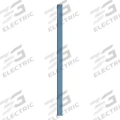 ASI GLOBAL Partition Column: Plastic Polymer, Pebble, Blue, 82 in Ht, 4 in Wd, 1 in Thick (MPN 40-90870453-9509). Key specifications — Inner Core Type: Polymer; Brand: ASI GLOBAL PARTITIONS; Color: Blue; Finish/Texture: Pebble.