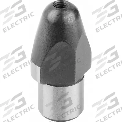 KIPP Flattened Tapered-Head Locating Pin: Flattened Tapered, Shouldered, Steel - Flattened Tapered-Head Locating Pins