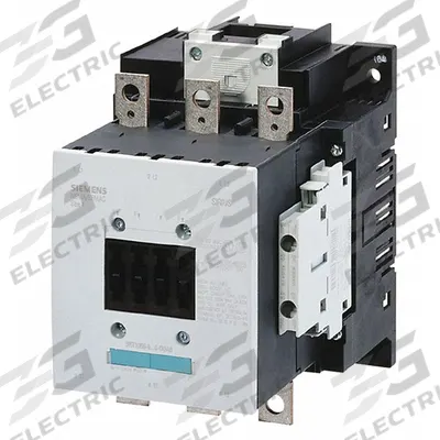 Siemens Magnetic Contactor: 3 Poles, 110-127V AC/DC, 150 A - Safety Contactors