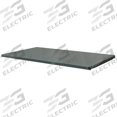 DURHAM MFG Shelf: 48 in Overall Wd, 24 in Overall Dp, Solid Shelf, 14 ga - Solid Steel Shelves for Standard Metal Shelving