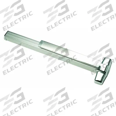 VON DUPRIN Concealed Vertical Rod: 2 ft Max Door Wd - Concealed Vertical Rod Push Bars