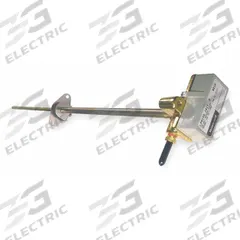 Pneumatic Temperature Transmitter: Rod and Tube Element, 265°F, 18 psi to 25 psi, 1/4 in Barb (MPN LP914A1060/U). Key specifications — Air Connection Type: Barb; Action Type: Direct Acting; Manufacturer Part Number: LP914A1060/U; Brand: HONEYWELL; Element Type: Rod and Tube; Mounting Style: Well; Product Type: Pneumatic Temperature Sensor.