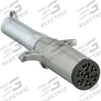 HOPKINS TOWING SOLUTIONS T-Connector: 7-Way, PVC, 14 ga_16 ga Wire Gauge, Vehicle and Trailer (MPN 52027)
