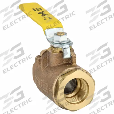 APOLLO Manual Two-Way Ball Valve: 1 in, Bronze, Straight, Female SAE x Female SAE - Bronze Ball Valves