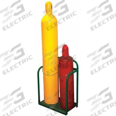 SAFTCART Dual Cylinder Stand: 2 Cylinder, For 9 1/2 in to 9 1/2 in Dia, Chain (MPN 301S). Key specifications — Brand: SAFTCART; Manufacturer Part Number: 301S.