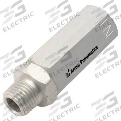 ARROW PNEUMATICS In-Line Tool Filter: 3/4 in NPT Inlet, 3/4 in Male NPT Outlet, 40 micron - Miniature Compressed Air Filters with Replaceable Elements