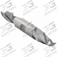 CLEVELAND Square End Mill: High Speed Steel, TiCN Coated, Double End, 2 Flute, 3/8" Mill Dia (MPN C33705)