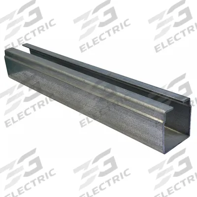 Dayton Festoon Track Section: 10 ft Overall Lg (MPN 33N234) - Tracks for Festoon Systems