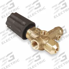 MI-T-M Unloader Kit: 1/4 in Bypass Connection Size, Threaded, Brass, 3,625 psi Max. Op Pressure (MPN 8-0361). Key specifications — Bypass Connection Type: Threaded; Brand: MI-T-M; Application: High Pressure Water Regulator Repair Kit.