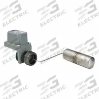 TELEMECANIQUE SENSORS Liquid Level Switch: Close On Rise, DPST-2NC, Steel (MPN 9037HW33). Key specifications — Brand: TELEMECANIQUE SENSORS; Electrical Connection Type: Screw Clamp; Float Rod Angle: 45°; Minimum Media Specific Gravity: 0.85.