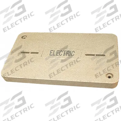 QUAZITE Underground Enclosure Cover: For 25 in x 15 1/2 in Enclosures - Underground Electrical Enclosure Covers