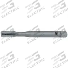 OSG Straight Flute Tap: 3/8"-16 UNC, 2B, 4 Flute, Bottoming Chamfer, Carbide (MPN 1005910800)