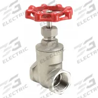APPROVED VENDOR Gate Valve: 1 in, 316 Stainless Steel, Non-Rising, FNPT x FNPT, Wheel, Solid Wedge (MPN 4VMW2). Key specifications — Bonnet Material: 316 Stainless Steel; Wedge Material: 316 Stainless Steel; Brand: APPROVED VENDOR.